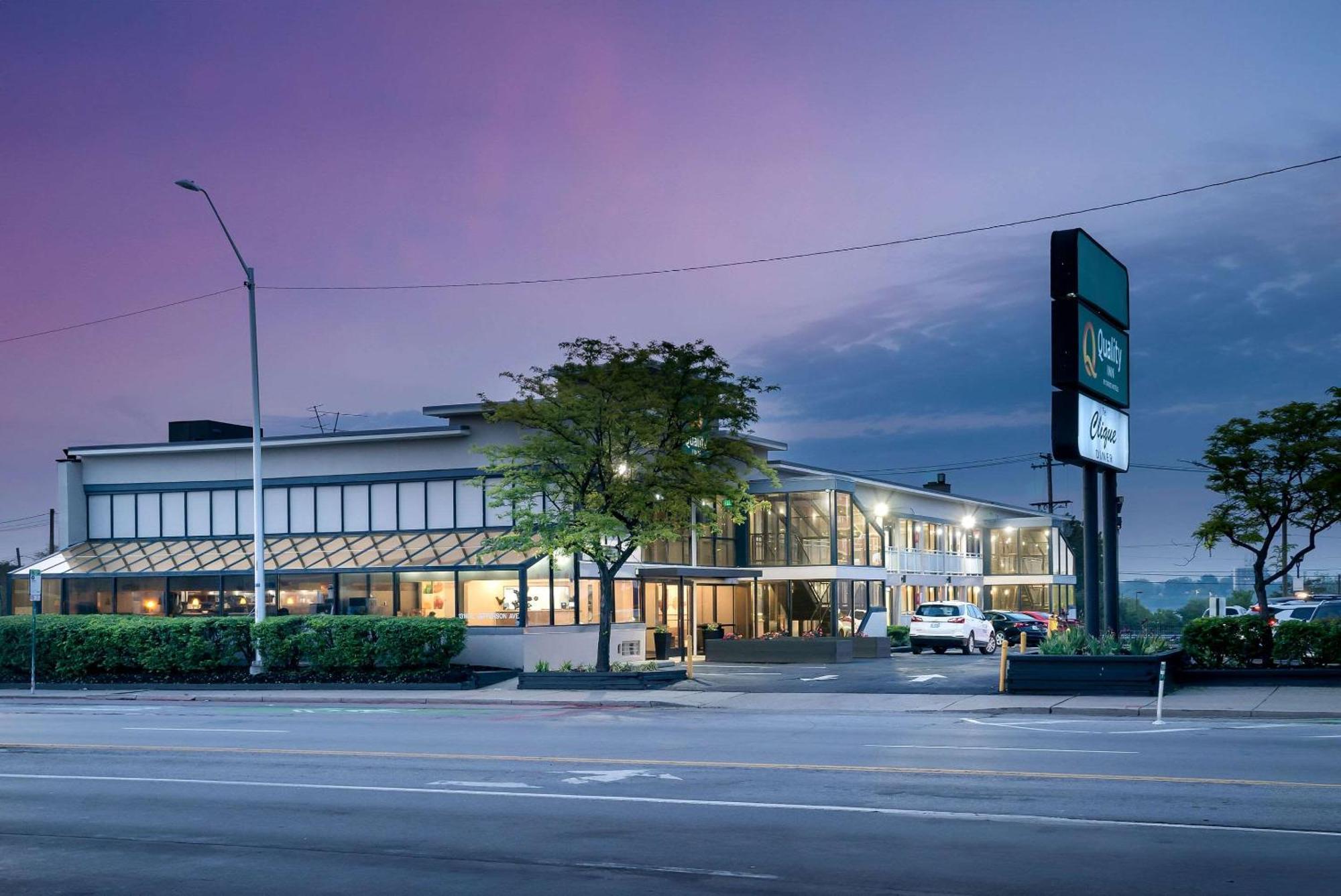 Quality Inn Detroit Downtown Bagian luar foto
